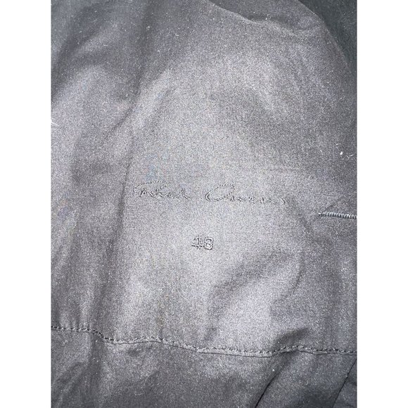 Rick Owens Lambskin Fitted Bomber Jacket - Picture 5 of 7